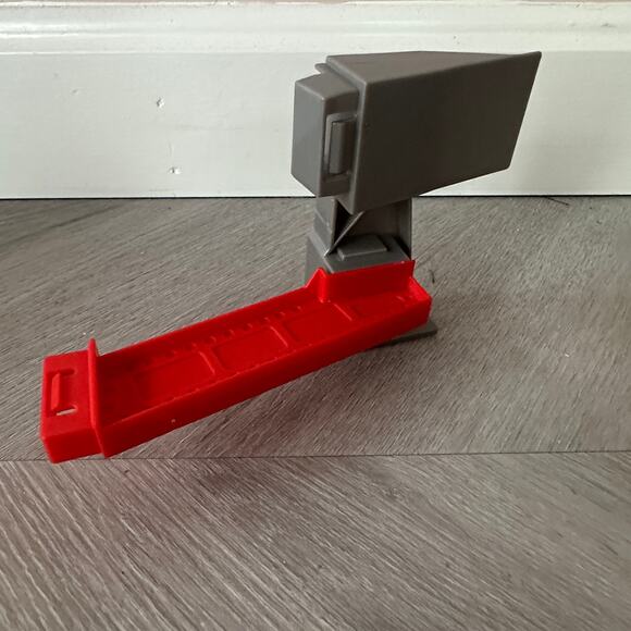 Hot Wheels B Gray Red Replacement Part Track Builder Booster - Picture 1 of 6